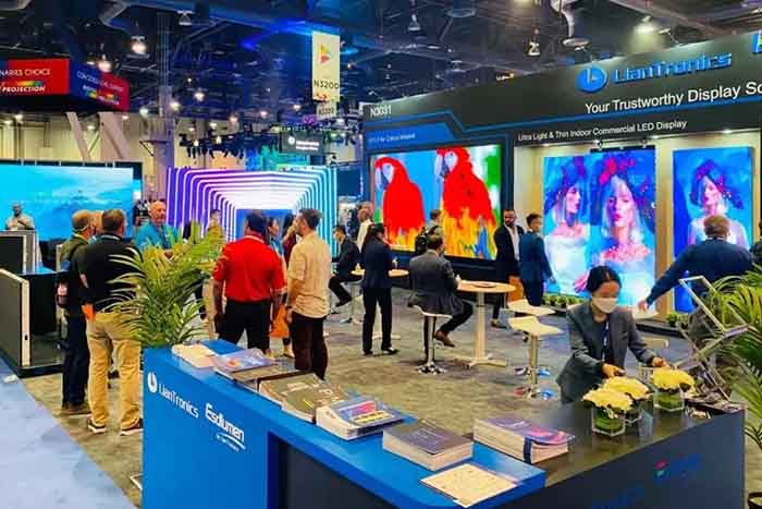 精彩不斷！聯(lián)建光電驚艷亮相美國InfoComm 2022
